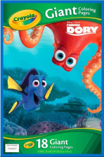 Crayola Disney Pixar Finding Dory Giant Coloring Pages