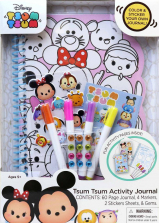 Disney Tsum Tsum Activity Journal Coloring and Sticker Book
