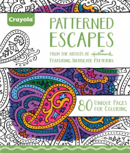 Crayola Adult Coloring Book - Patterned Escape