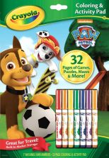 Paw Patrol Activity Book & Markers
