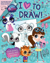 Littlest Pet Shop I Love to Draw! Book
