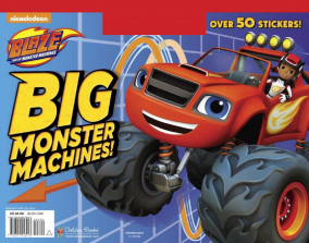 Blaze and the Monster Machines Big Monster Machines! Big Coloring and Activity Book