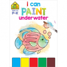 School Zone I Can Paint Underwater Activity Book