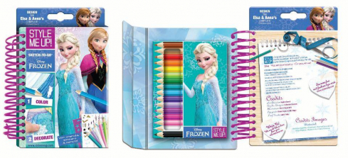 Style Me Up! Disney Frozen Sketch-to-Go Coloring Kit