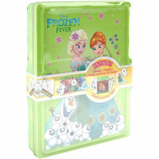 Disney Frozen Fever Happy Tin Activity Books Set