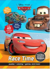 Disney Pixar Cars and Planes Race Time Activity Book with Stickers
