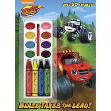 Blaze and the Monster Machines Blaze Takes the Lead! Activity Book