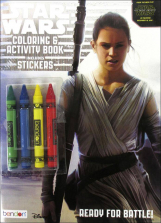 Star Wars The Force Awakens Coloring & Activity Book with Stickers