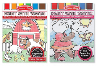 Melissa & Doug Paint With Water Set - Farm Animals and More