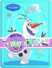 Disney Frozen Happy Tin Olaf Activity and Coloring Book
