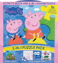 Peppa Pig 2-in-1 Puzzle Pack