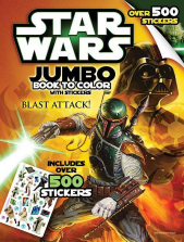 Star Wars Giant Sticker Coloring & Activity Book