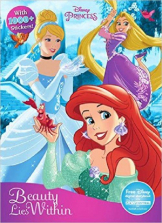 Disney Princess Beauty Lies Within Coloring Book and Activity Book