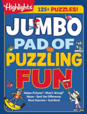 Highlights Jumbo Pad of Puzzling Fun Book