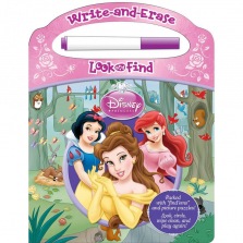 Disney Princess: Write Look and Find Book