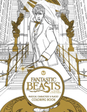 Fantastic Beast and Where to Find Them: Magical Characters and Places Adult Coloring Book