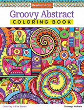 Groovy Abstract Coloring Book (Design Originals) (Coloring Is Fun)