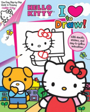 Hello Kitty I Love to Draw! Book