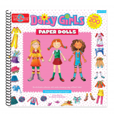 T.S. Shure Daisy Girls Paper Dolls Activity Book