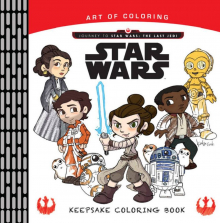 Star Wars Art of Coloring The Last Jedi Keepsake Coloring Book