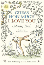 Guess How Much I Love You Coloring Book with Stickers