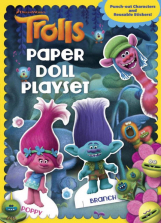 DreamWorks Trolls Paper Doll Playset Activity Book