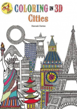 Coloring in 3D Cities Coloring Book
