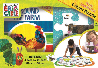 The World of Eric Carle My First Look and Find and Giant Jigsaw Puzzle Book Set