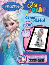 Disney Frozen Color and Play Book