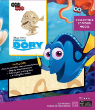 IncrediBuilds Disney Pixar Finding Dory Booklet and 3D Wood Model Set