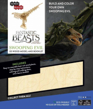 IncrediBuilds Fantastic Beasts and Where to Find Them Swooping Evil 3D Wood Model and Booklet