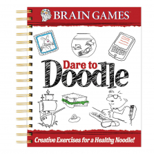 Brain Games Dare to Doodle Adult Book