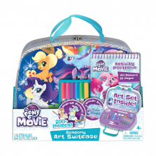 My Little Pony the Movie Sea Pony Art Suitcase Set