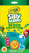 Crayola Silly Scents Beach Vacation Gift Set