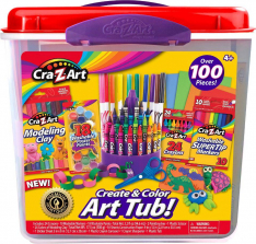 Cra-Z-Art Create and Color Art Tub! Set