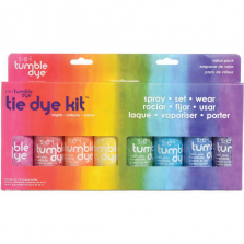 Tumble Dye Craft & Fabric Tie-Dye Kit 2oz 8/Pkg-Assorted