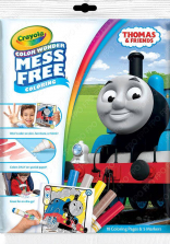Crayola Mess Free Color Wonder Thomas & Friends Markers & Coloring Book