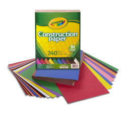 Crayola Construction Paper - 240-Count