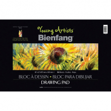 Young Artists Drawing Pad 18"X12" 50 Sheets-45lb Wire-Bound