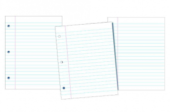School Smart Essay and Composition Paper - White - Pack of 500