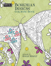 Bohemian Designs Adult Coloring Book