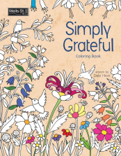 Simply Grateful Adult Coloring Book