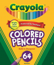 Crayola Colored Pencil Pack - 64 Piece