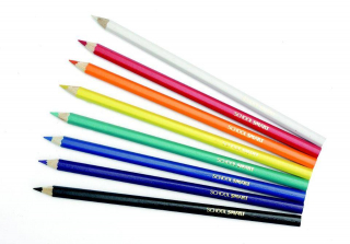 School Smart 480 Pack Colored Pencil Classroom Pack - Assorted Color - 7 inch