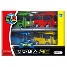 Набор "Маленький автобус Тайо" - Little Bus Tayo -Tayo + Rogi + Gani + Rani