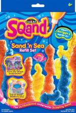 Cra-Z-Art Sqand Coral Reef Sculpting Sand Refill Set