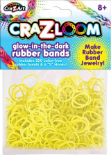 Cra-Z-Loom 200 Count Glow Rubber Bands