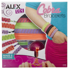 Alex Toys Do-It-Yourself Wear! Cobra Bracelets Craft Kit - 17 Piece