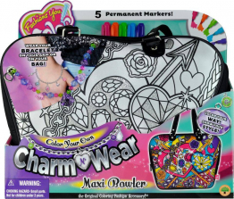 Fashions You Color Charm N' Wear Maxi Bowler Craft Kit