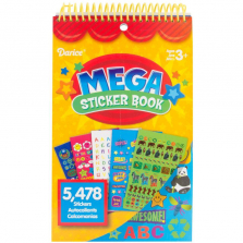 Mega Sticker Book 9.5 inch X 5.75 inch - Teacher 5,478 Pack